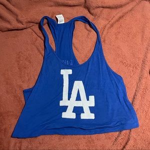 PINK Dodger Shirt Flow Cute